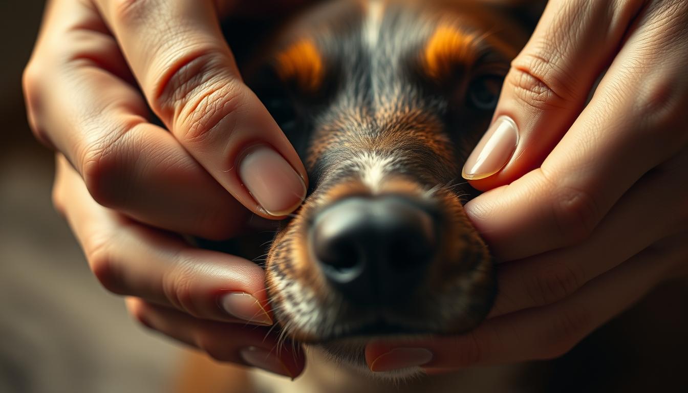 empfindliche Hundeohren schützen