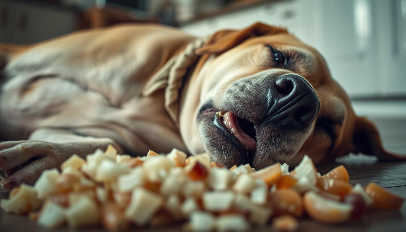 toxische Wirkung von Zwiebeln auf Hunde