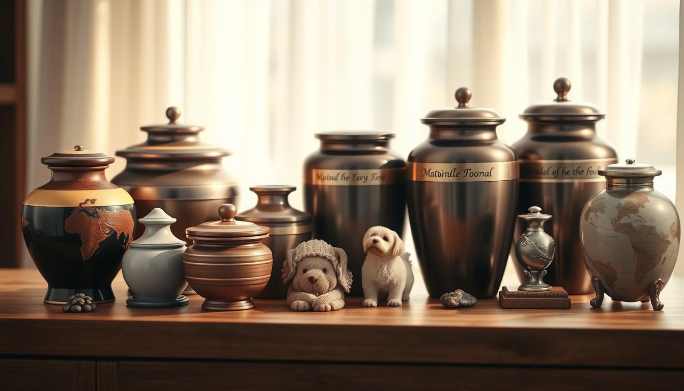 Die richtige Urne für deinen verstorbenen Hund finden