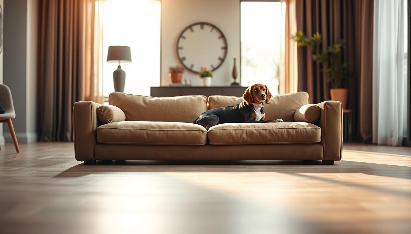Stylische und bequeme Sofas für Hunde