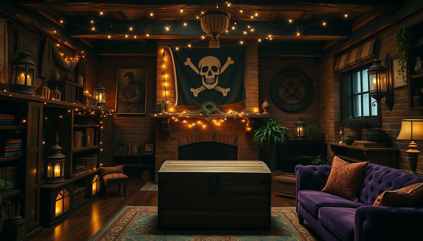 Piratendekoration Wohnung