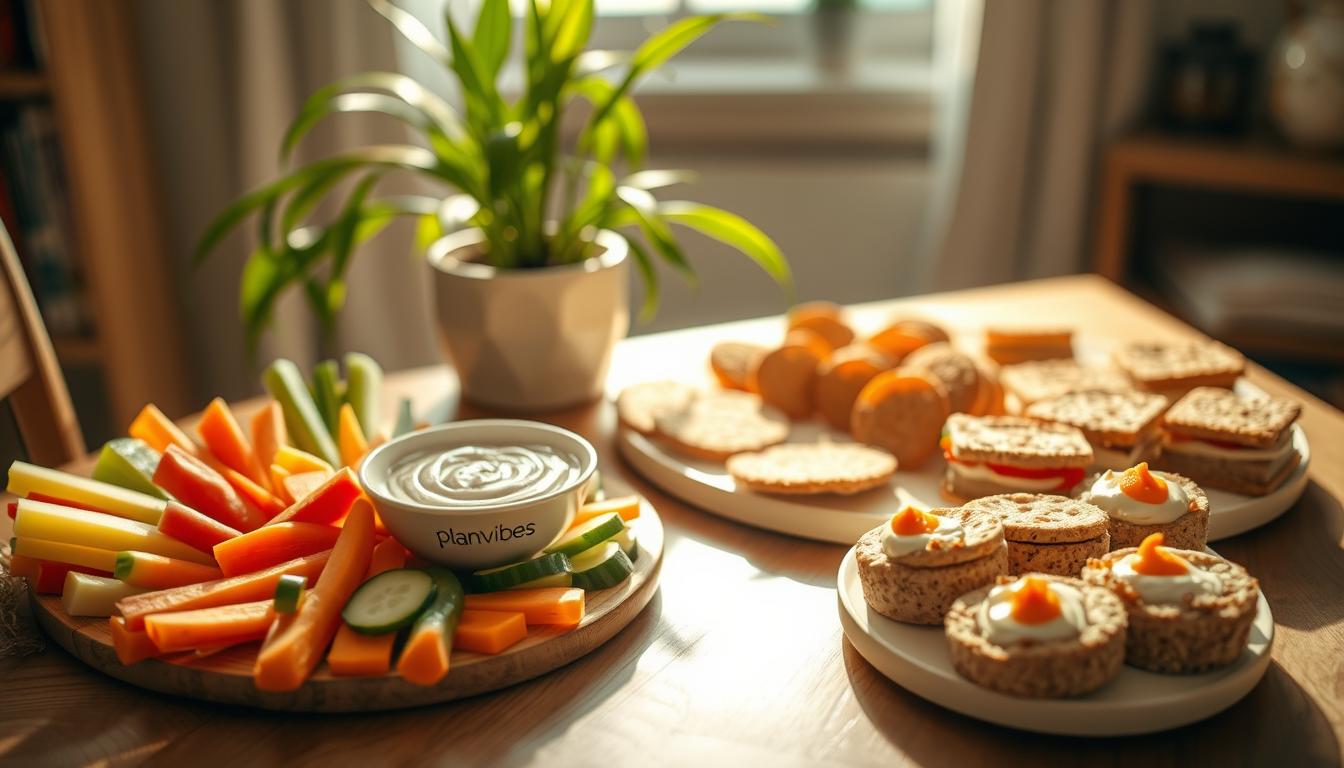 gesunde Snacks für Kindergeburtstag
