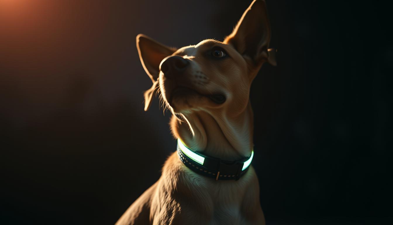 PcEoTllar Leuchthalsband Hund