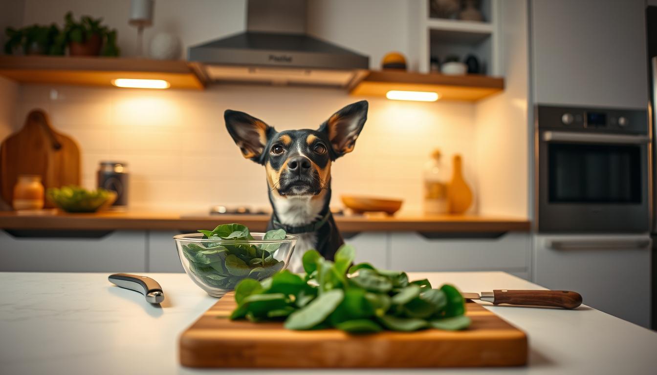 Spinatzubereitung für Hunde