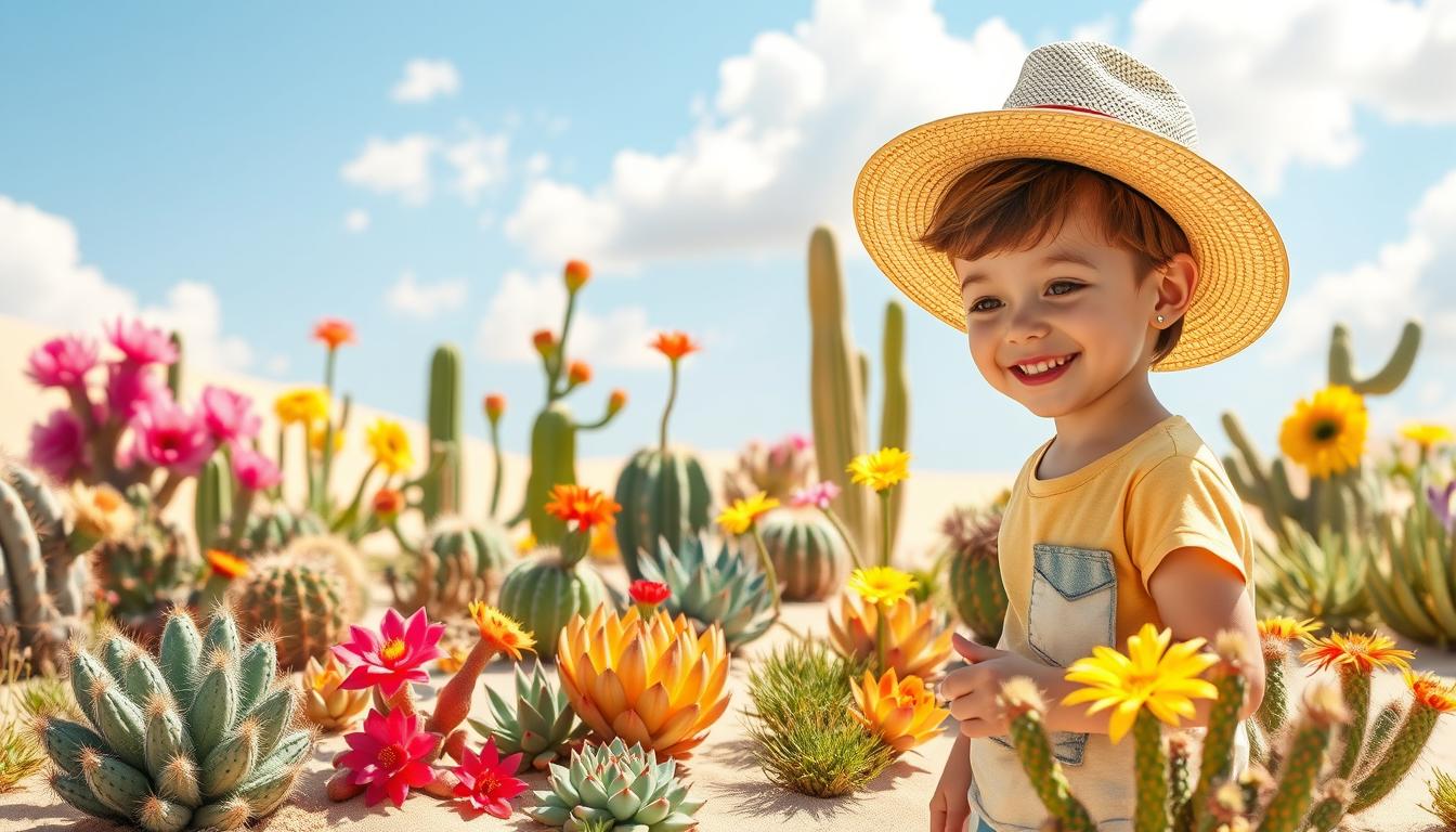 النباتات الصحراوية للأطفال