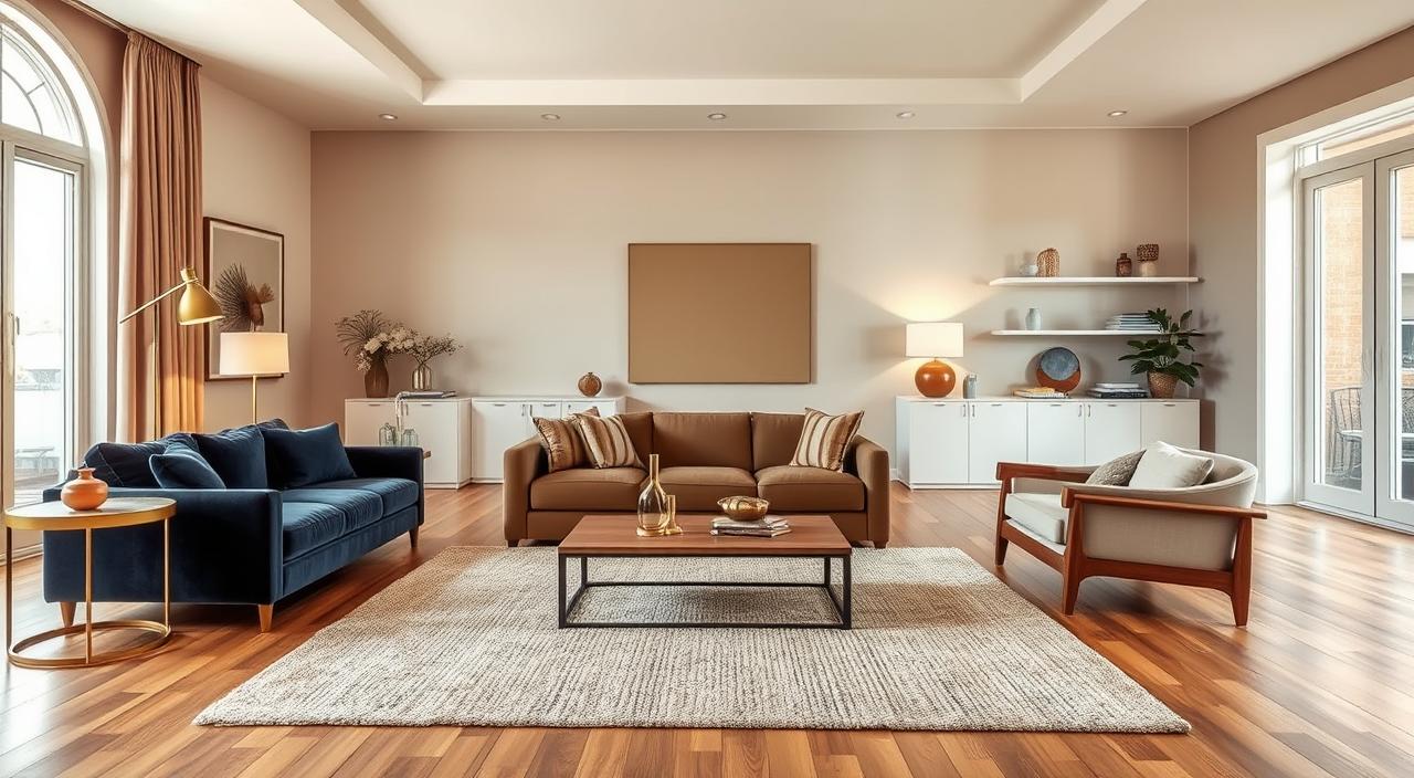 colour scheme and material selection