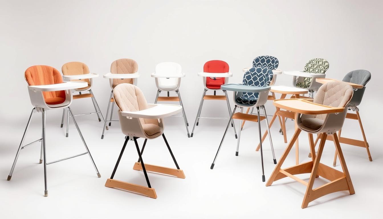 types of baby high chairs