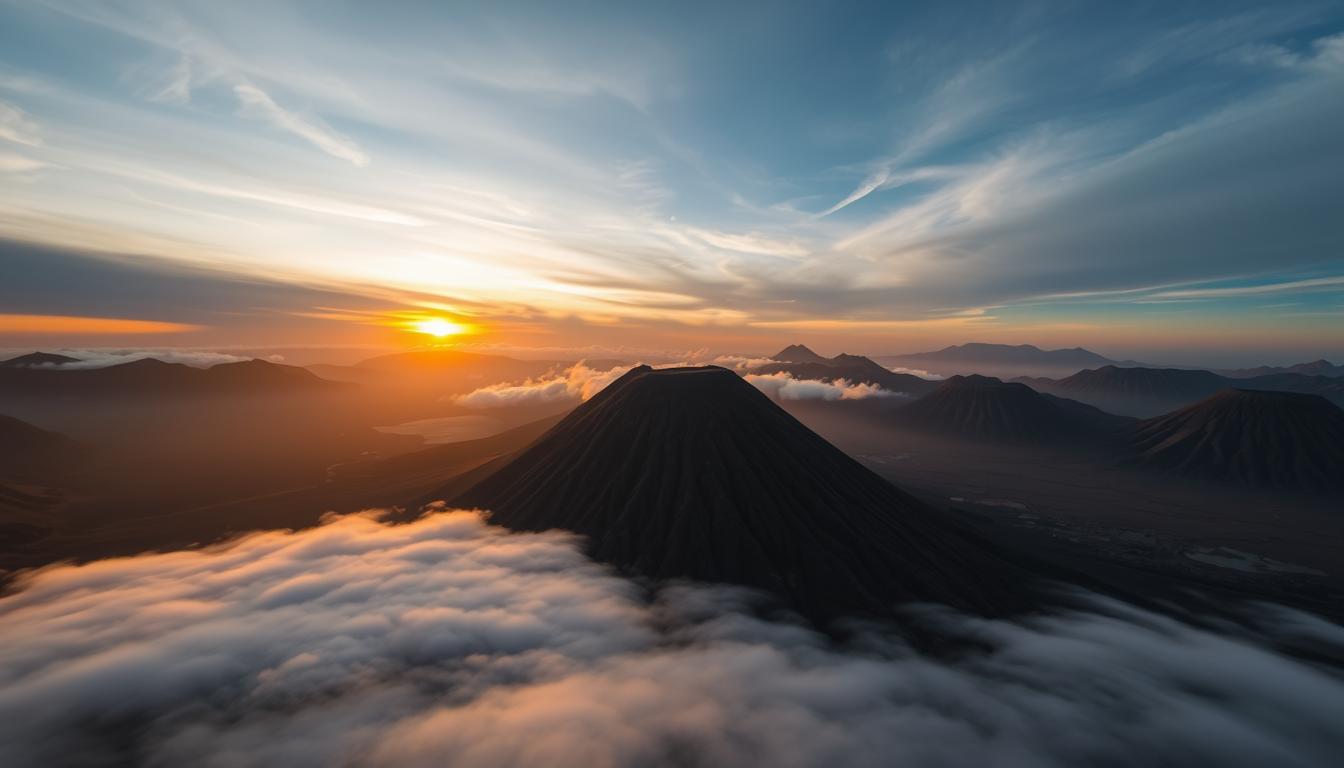 sunrise gunung bromo