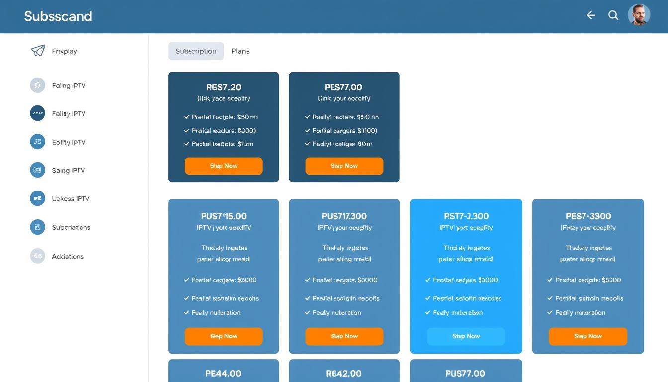 Frixplay IPTV subscription plans