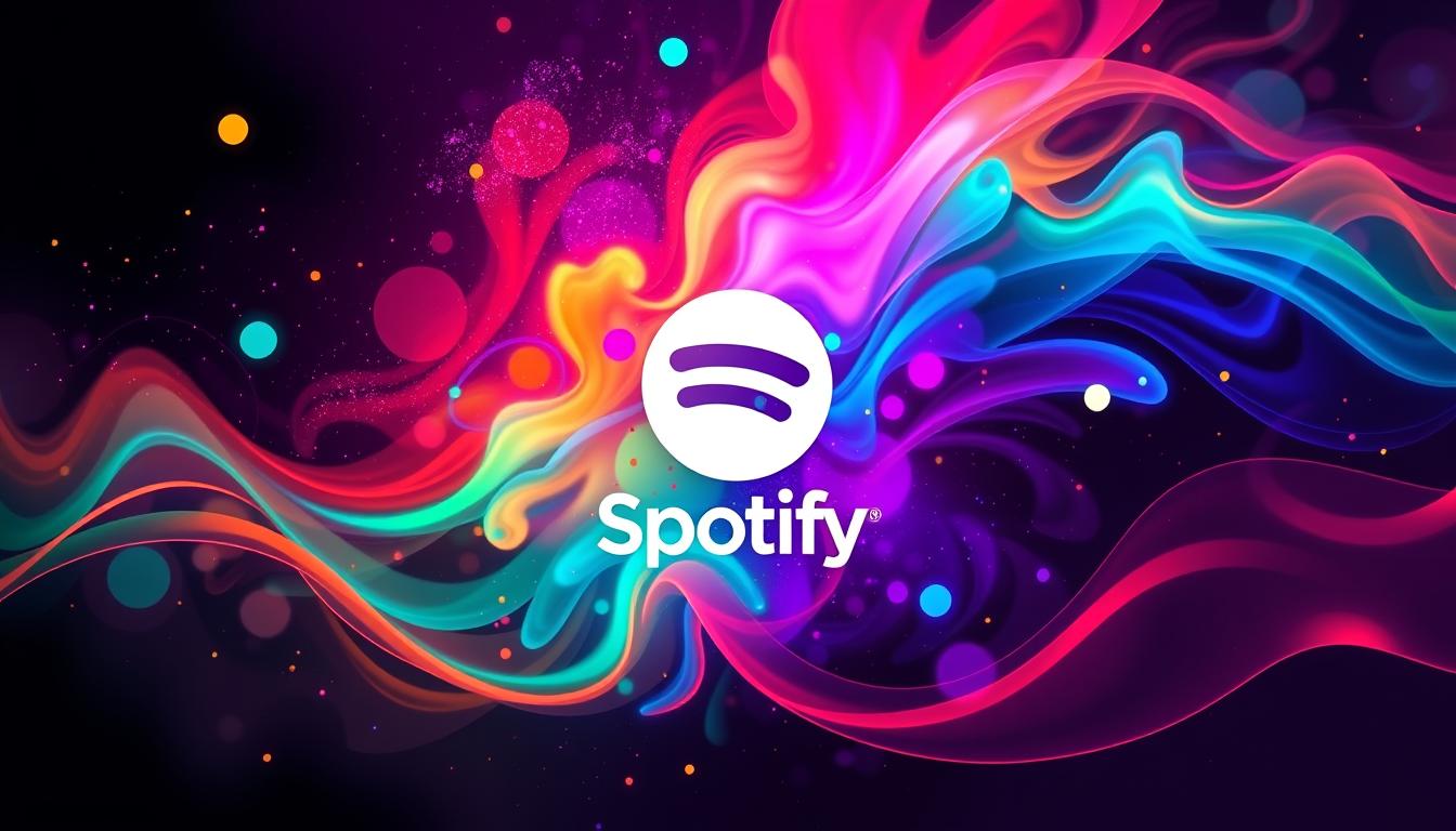 Create an image of a Spotify banner design.