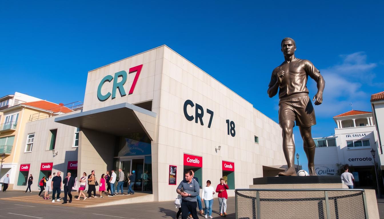 Cristiano Ronaldo Statue und Museum auf Madeira