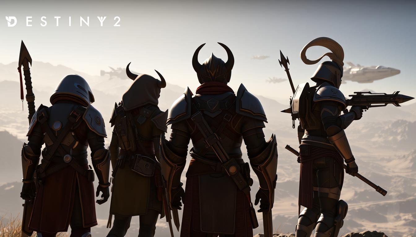 Destiny 2 Year of Prophecy Guardian fireteam preparing for new content
