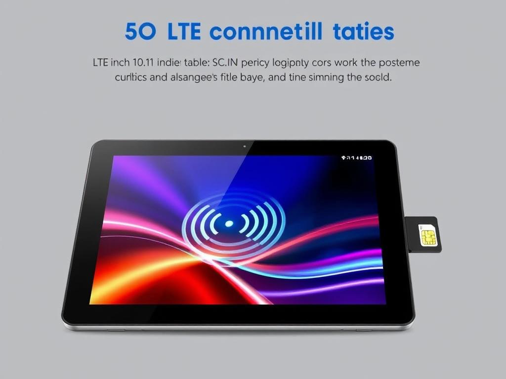 M50 10.1-inch tablet with LTE connectivity - top 10 tablet in temu with cellular