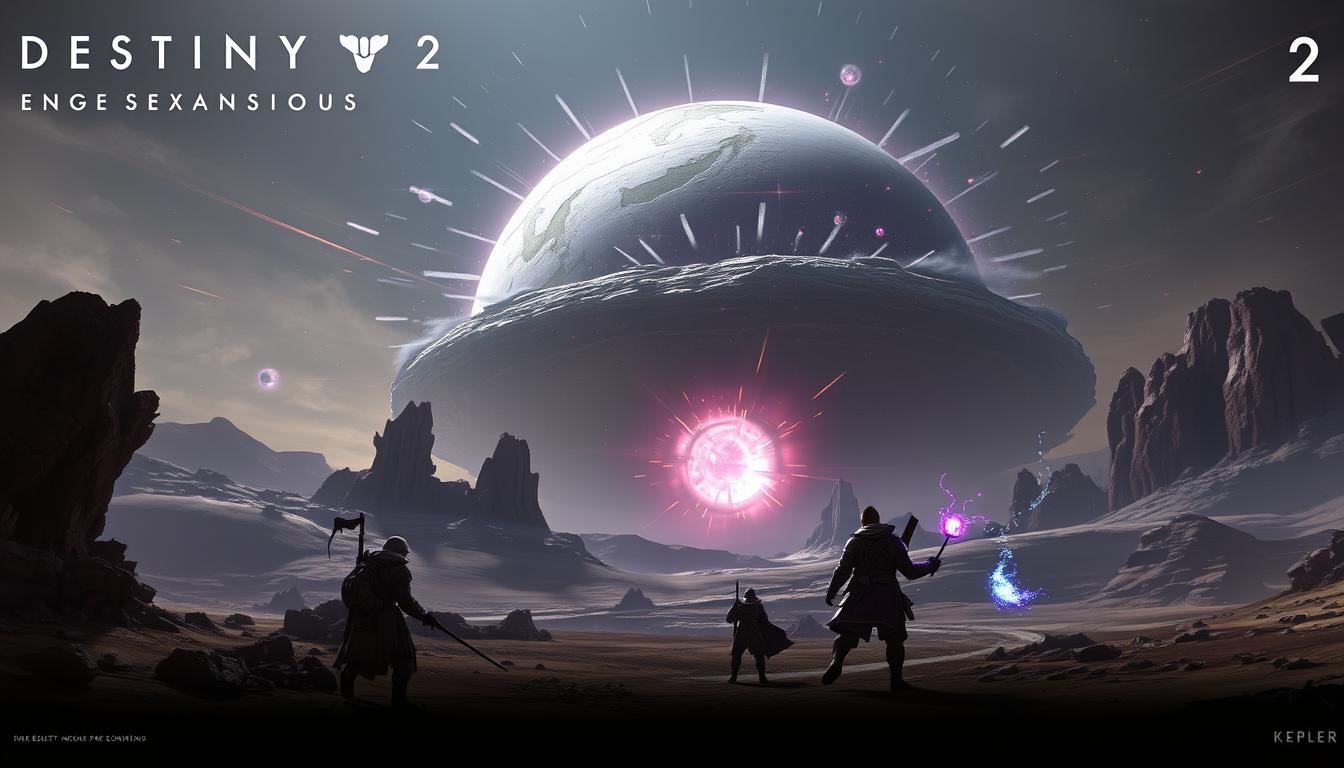 Destiny 2 Edge of Fate expansion key art showing the new Kepler destination