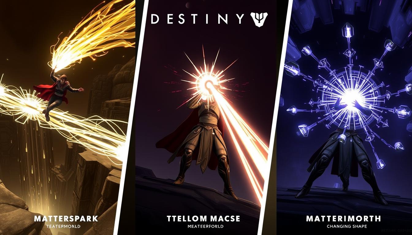 Destiny 2 new abilities showcase with Matterspark, Relocator Cannon, and Mattermorph