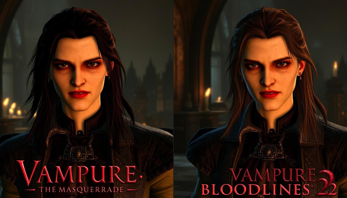 Comparison between original Vampire: The Masquerade Bloodlines and Bloodlines 2