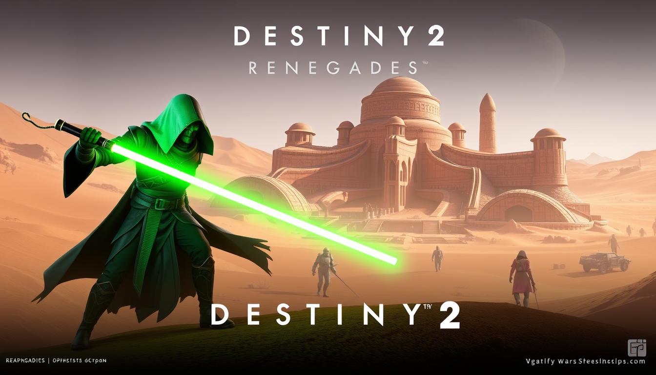 Destiny 2 Renegades expansion artwork showing Star Wars inspired elements