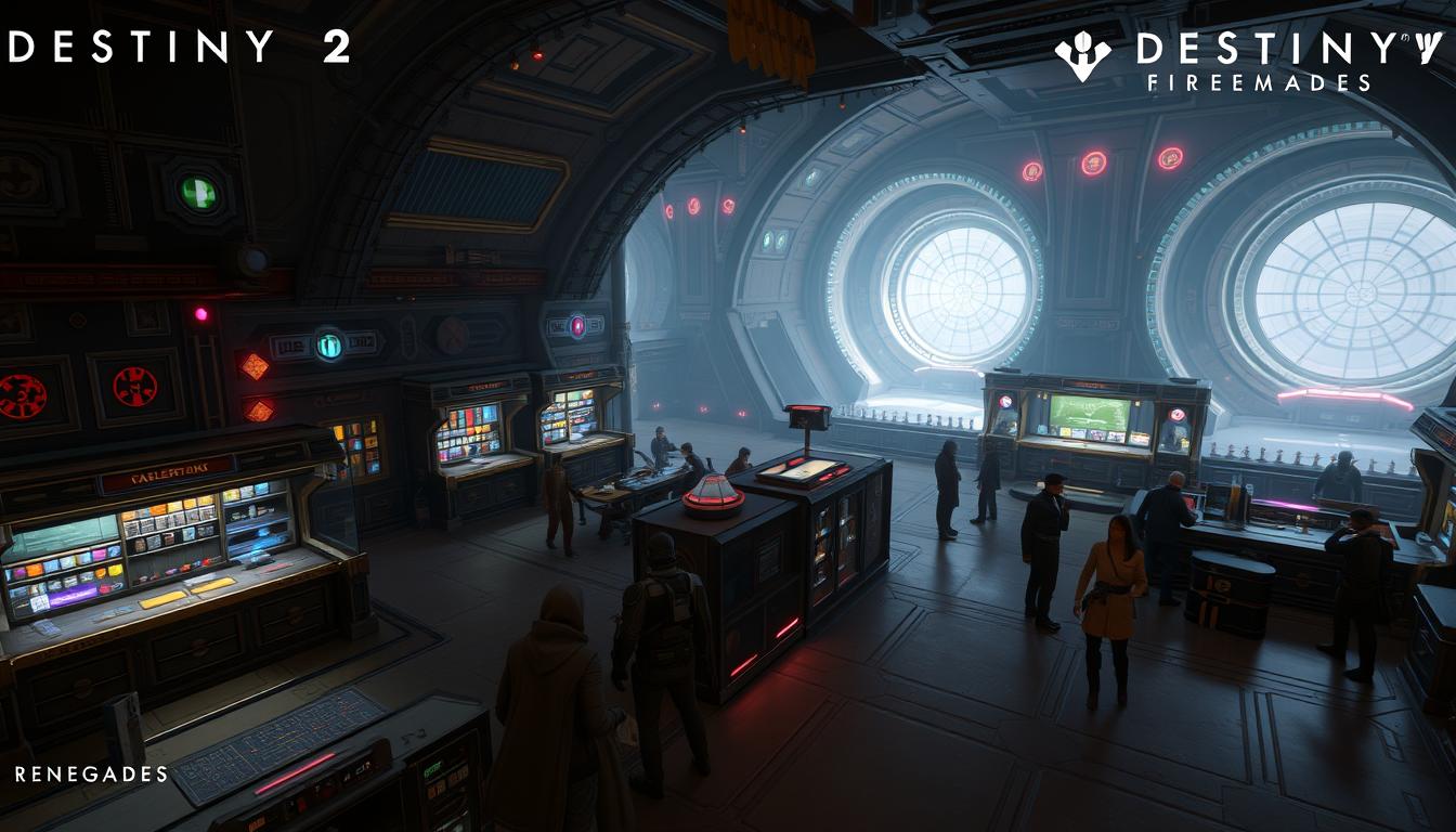 Destiny 2: Renegades Tharsis Outpost social hub