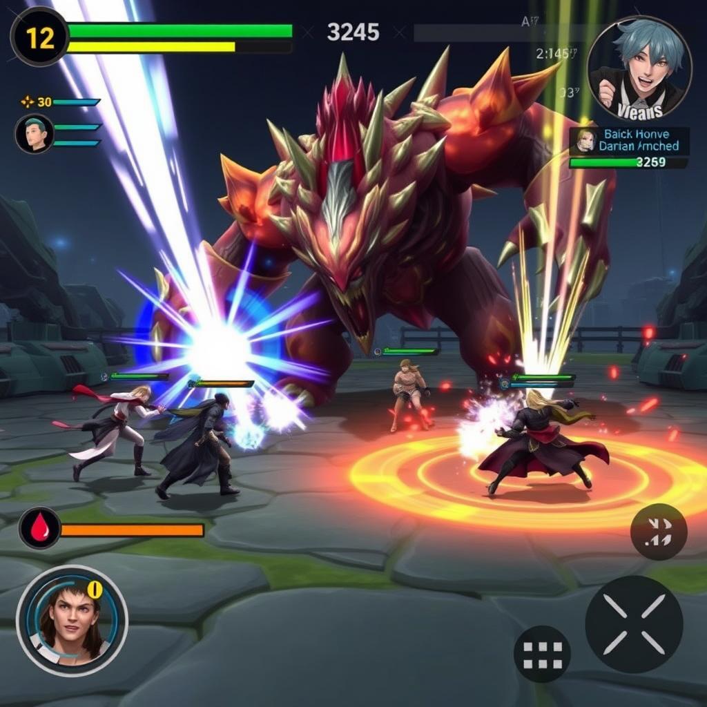 Solo Leveling: ARISE OVERDRIVE multiplayer raid battle