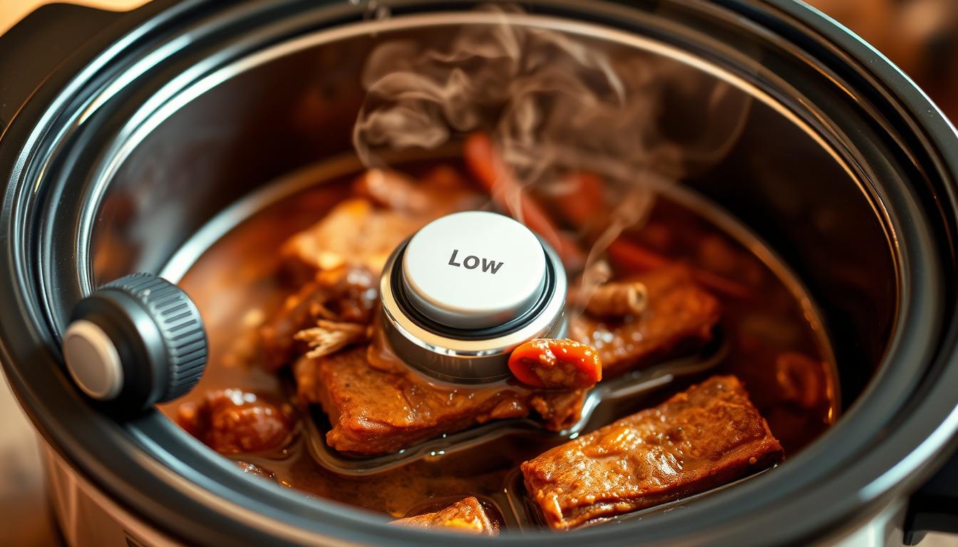 Beef Country Ribs in Crock Pot