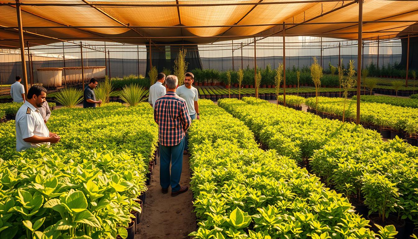 سوق الشتلات الزراعية