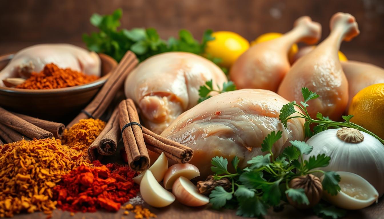 Moroccan Chicken Tagine Ingredients