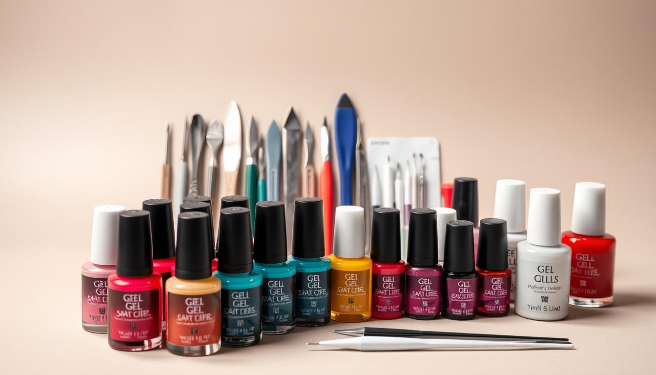 materiais unhas de gel