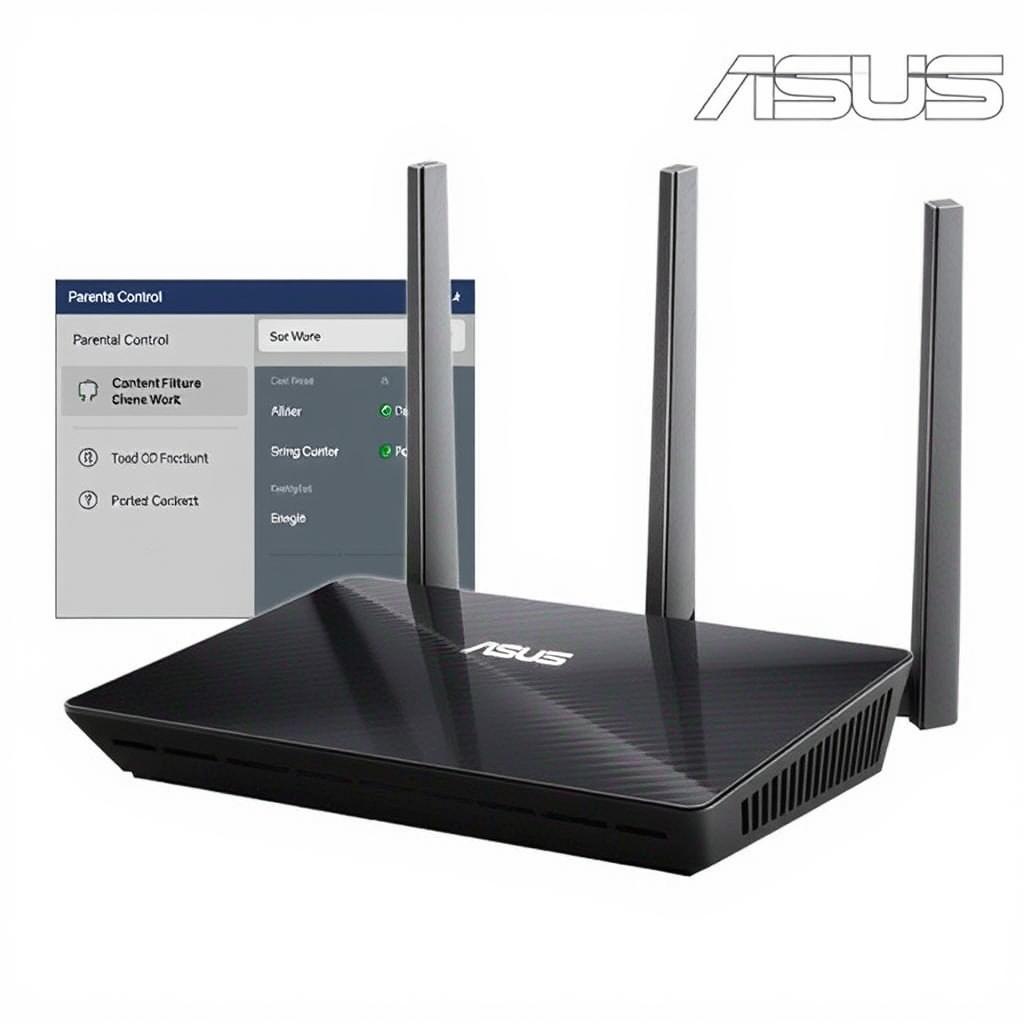 راوتر ASUS مع ميزات رقابة أبوية لحظر المواقع الإباحية في أجهزة الأطفال