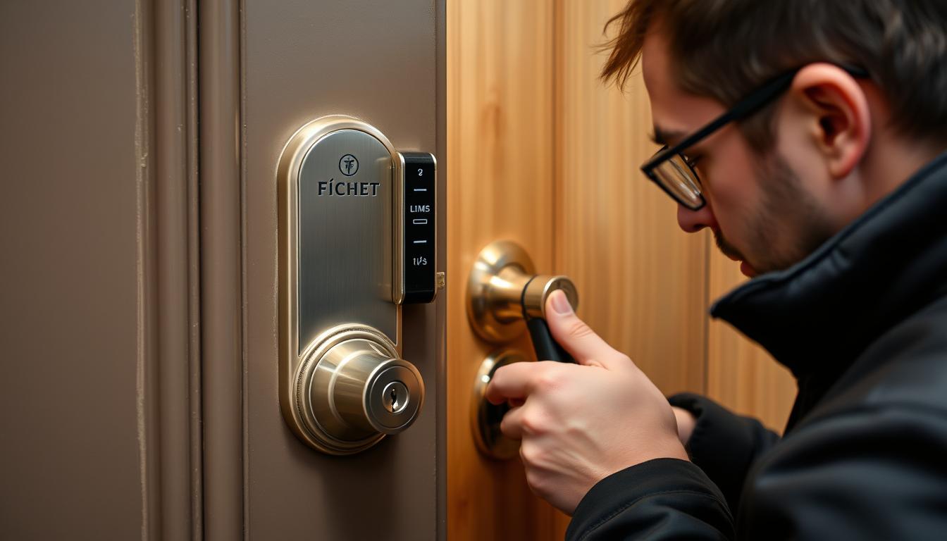 Fichet high-security locks installed by English-speaking locksmith in Paris 12th