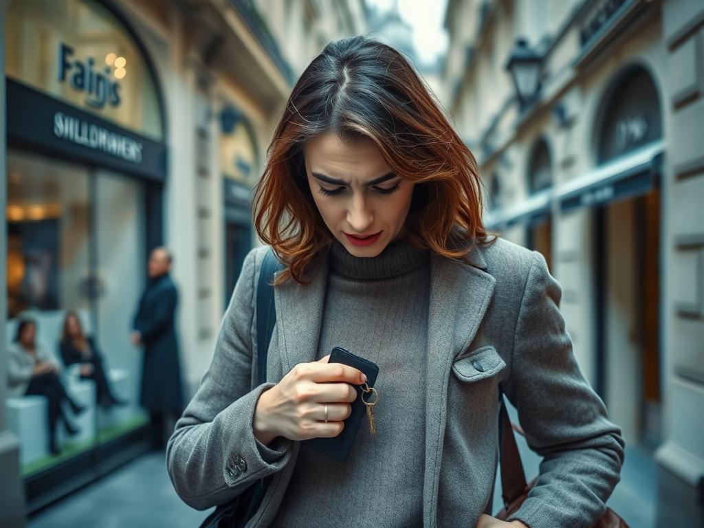 Lost keys emergency for English-speaking visitor in Paris 8th