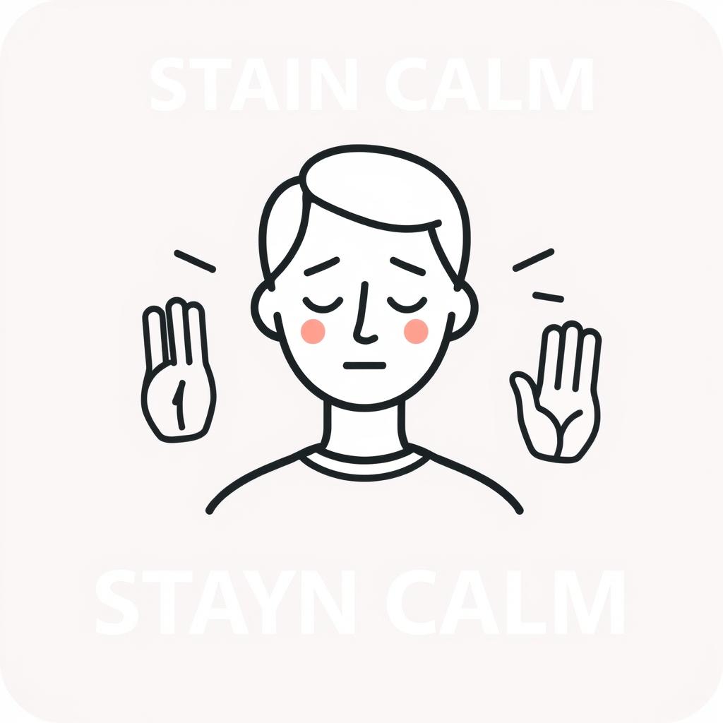 Step 1: Stay calm during lock emergency in Paris 8th