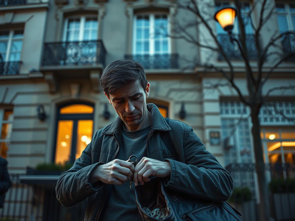 Lost keys emergency for English speaker in Paris 7