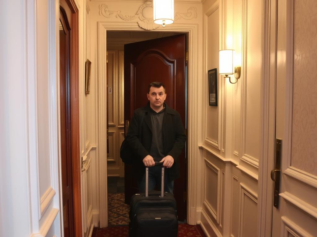 Tourist locked out of hotel room near Bastille in Paris 11th