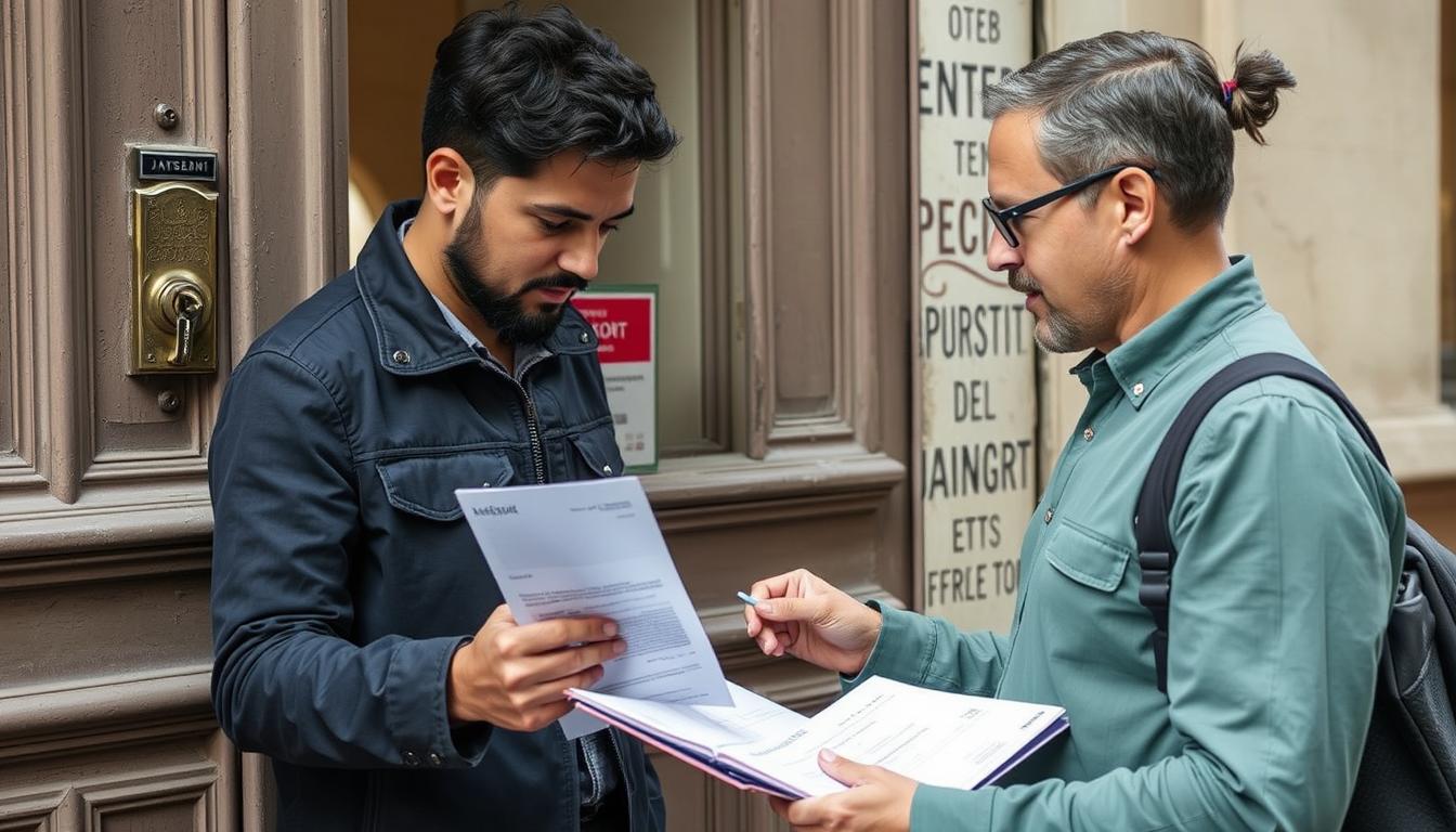 Insurance documentation for locksmith services in Paris 12th