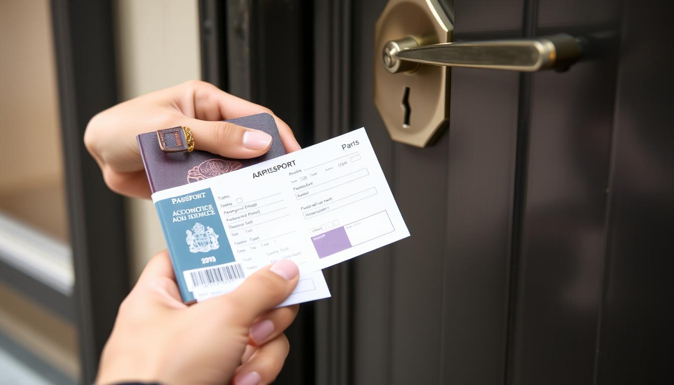 Step 3: Prepare identification for locksmith verification in Paris 12th