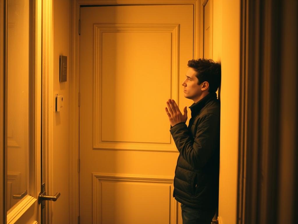 Step 1: Stay calm during lock emergency in Paris 11th