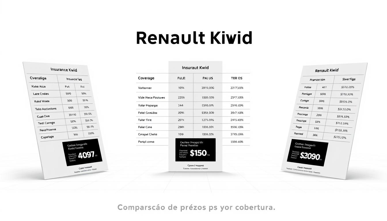 comparativo seguro Kwid