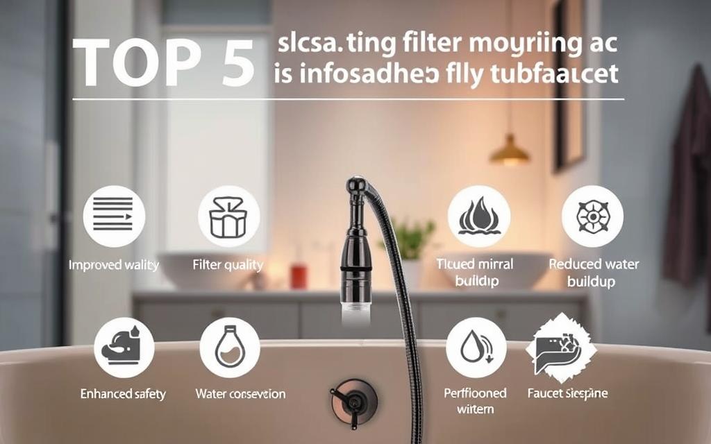 Top 5 benefits of installing a filter for tub faucet