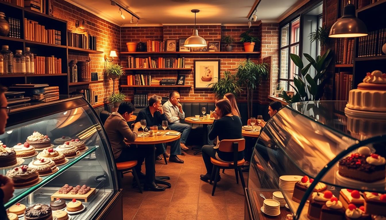 dessert cafes