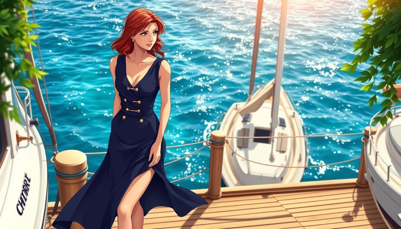 أزياء بحرية أنيقة