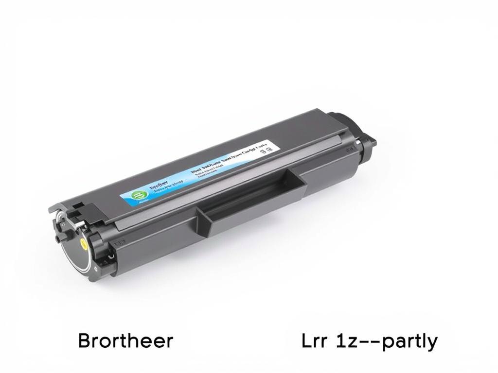 Original Brother TN-2560 toner cartridge next to a compatible alternative cartridge