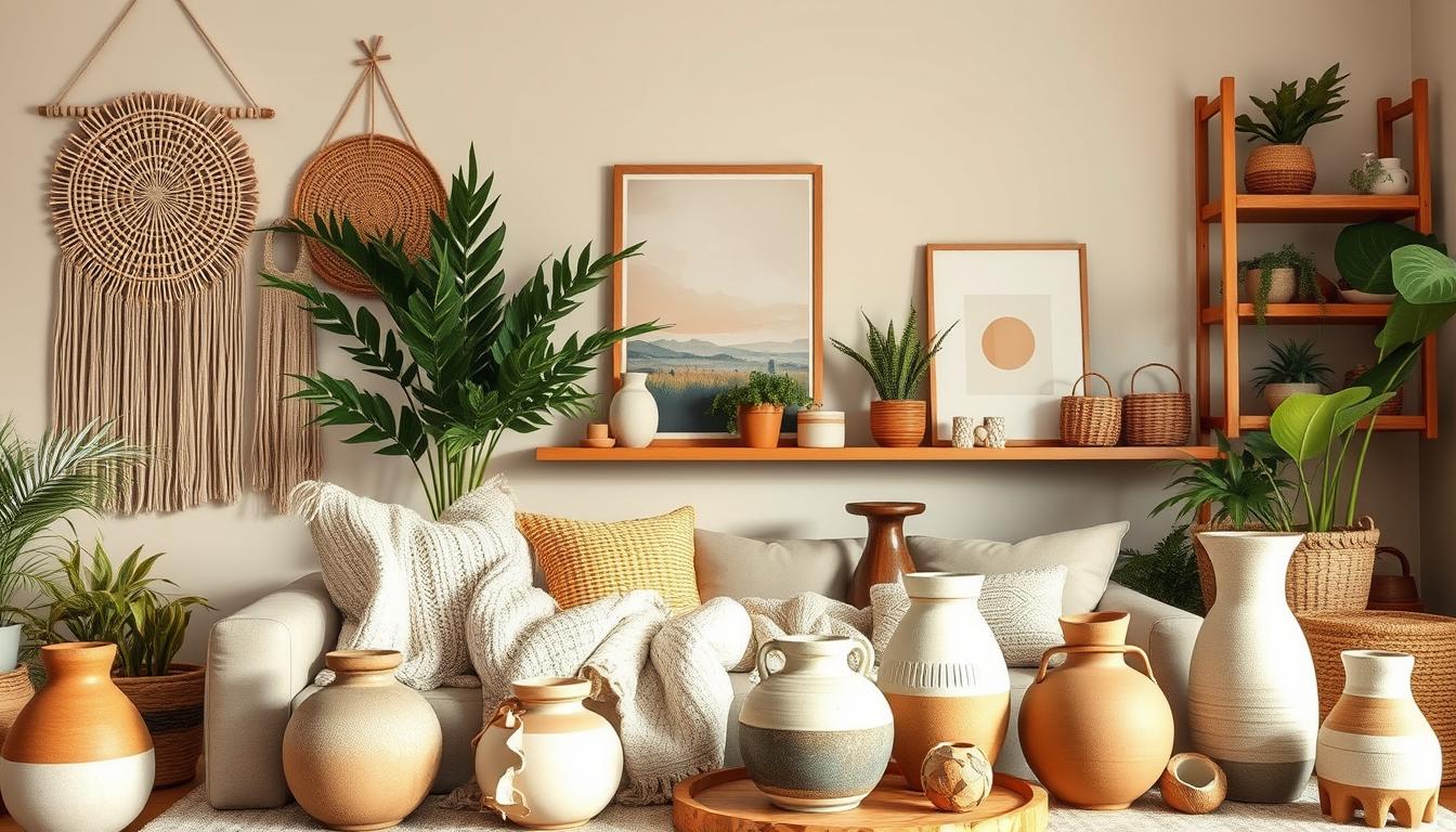 Boho-Chic Wandgestaltung