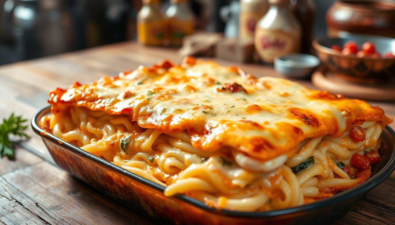 Seafood Lasagna Bake