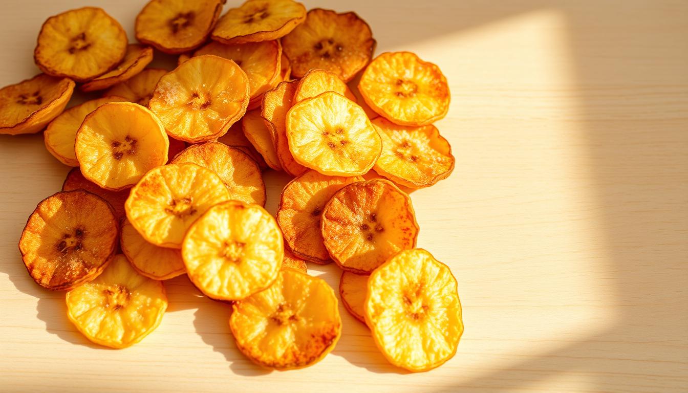 Air Fryer Dehydrated Bananas Healthy Snack
