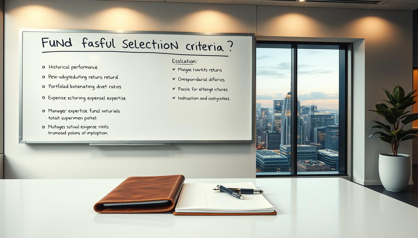 fund selection criteria