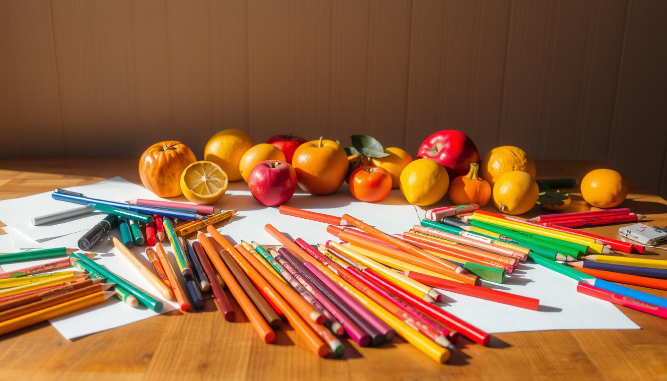 Fun coloring pages for fruits at Home 3 fruit coloring supplies