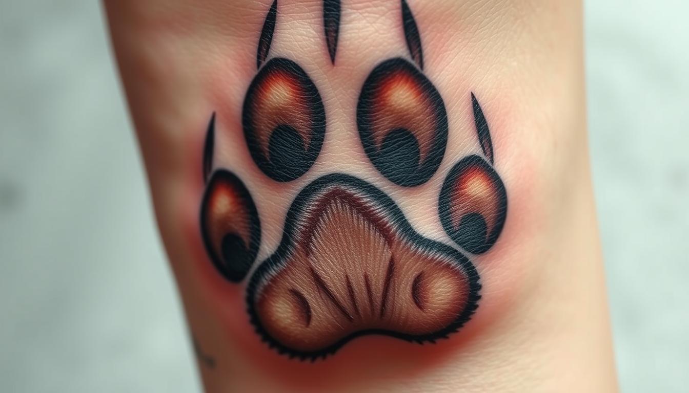 Cat Paw Print Tattoo: How to Get the Perfect Design 6 cat paw print tattoo