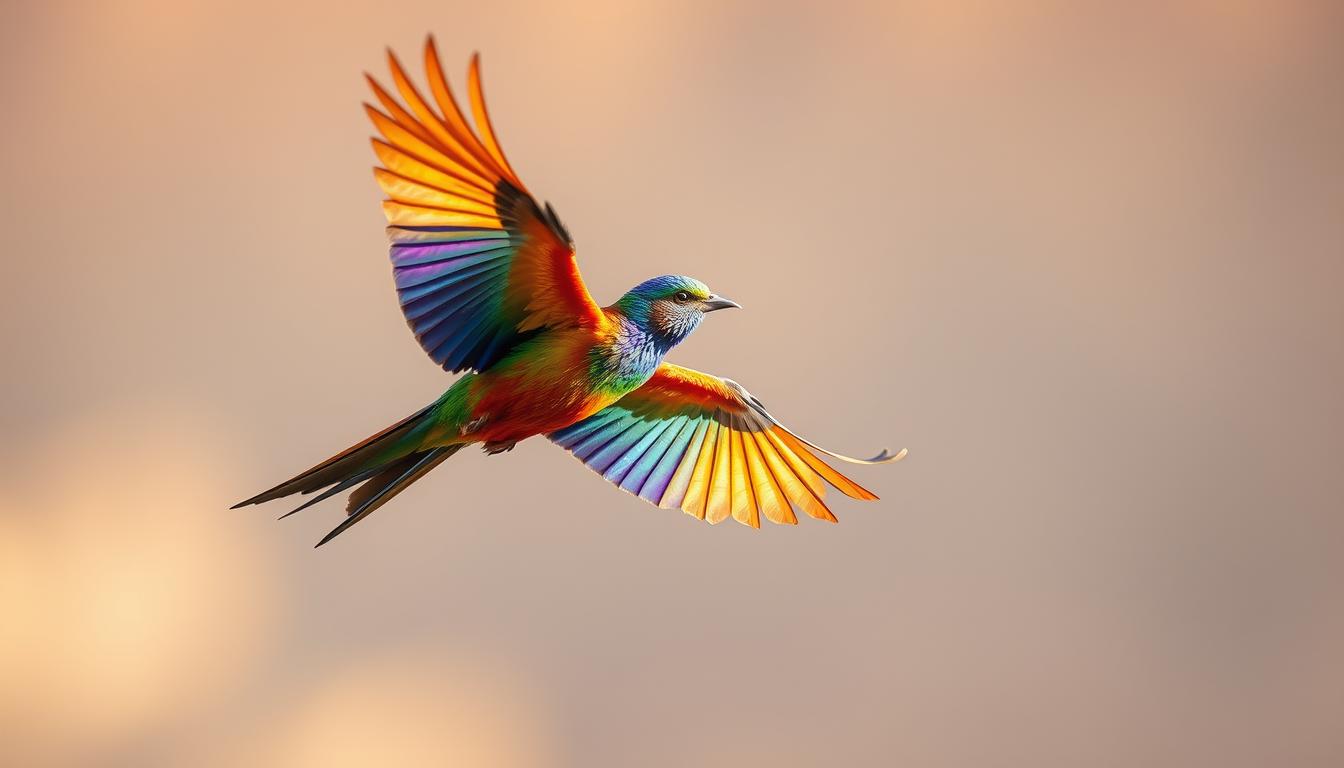 Captivating Colorful Bird: A Birdwatcher's Delight 7 rainbow-hued avian
