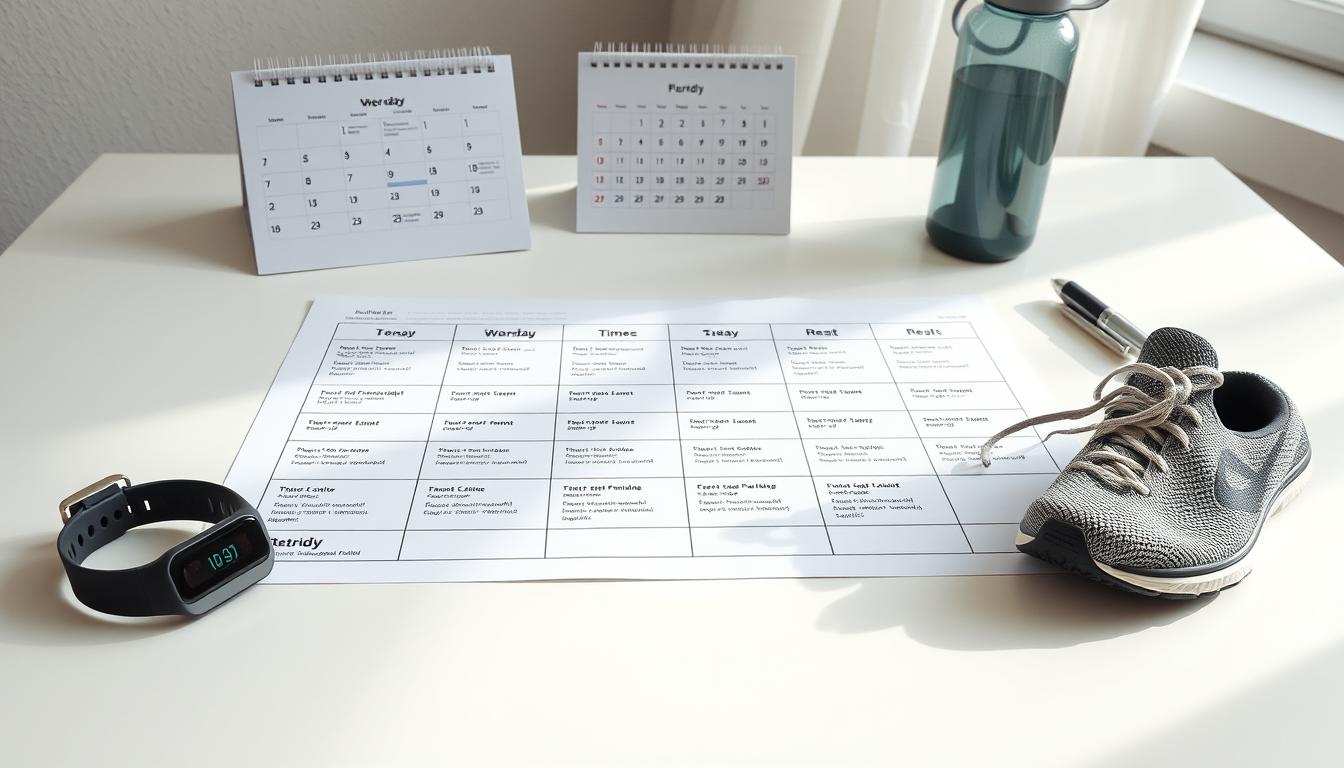Planner for Fitness: Crush Goals with Confidence 5 weekly fitness schedule
