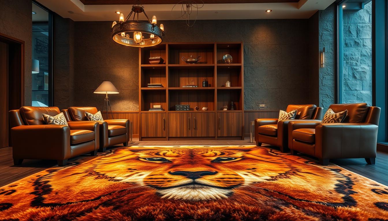 Majestic Mountain Lion Print: Unleash Wild Elegance 5 mountain lion print interior design